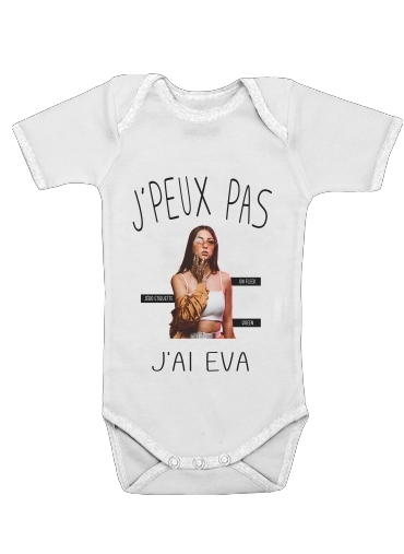  Je peux pas jai Eva Queen voor Baby short sleeve onesies