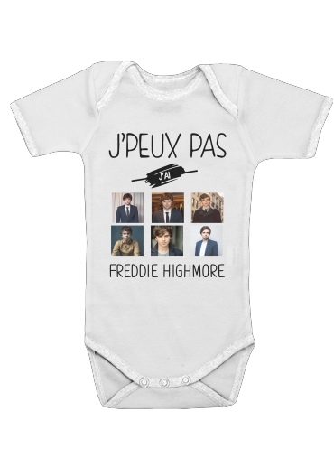  Je peux pas jai Freddie Highmore Collage photos voor Baby short sleeve onesies