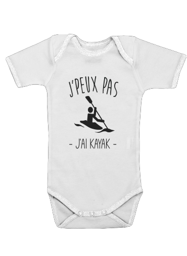  Je peux pas jai Kayak voor Baby short sleeve onesies