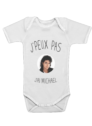  Je peux pas jai Michael Jackson voor Baby short sleeve onesies