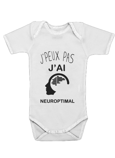  Je peux pas jai neuroptimal voor Baby short sleeve onesies