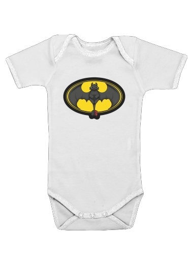  Krokmou x Batman voor Baby short sleeve onesies