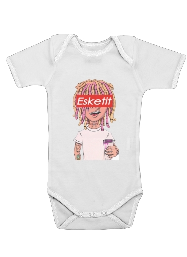  Lil Pump ESKETIT Peep Uzi Yachty XAN Supreme Xanax voor Baby short sleeve onesies