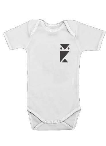  Macron TikTok voor Baby short sleeve onesies