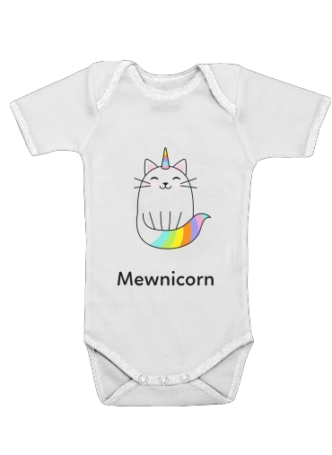  Mewnicorn Unicorn x Cat voor Baby short sleeve onesies