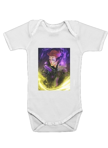  Moira Overwatch art voor Baby short sleeve onesies