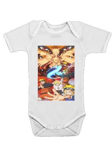  Naruto Evolution voor Baby short sleeve onesies