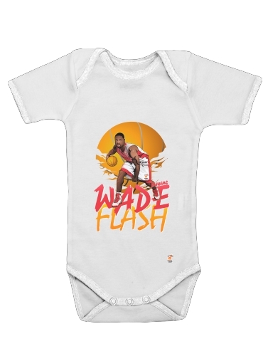  NBA Legends: Dwyane Wade voor Baby short sleeve onesies