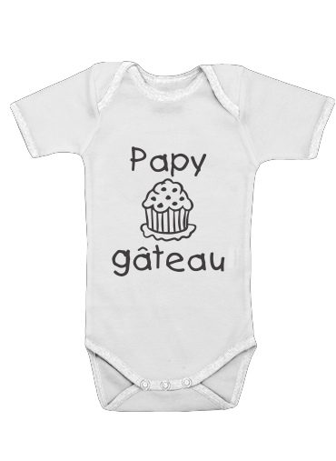  Papy gateau voor Baby short sleeve onesies