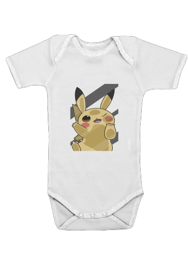  Pikachu Lockscreen voor Baby short sleeve onesies