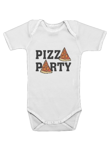  Pizza Party voor Baby short sleeve onesies