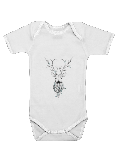  Poetic Deer voor Baby short sleeve onesies