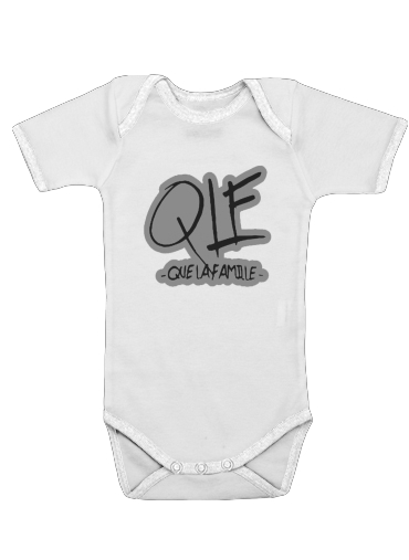  Que la famille QLE voor Baby short sleeve onesies