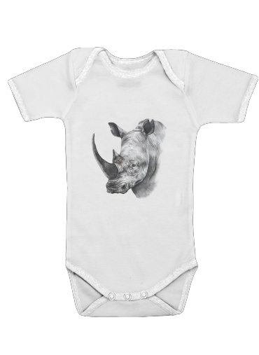  Rhino Shield Art voor Baby short sleeve onesies