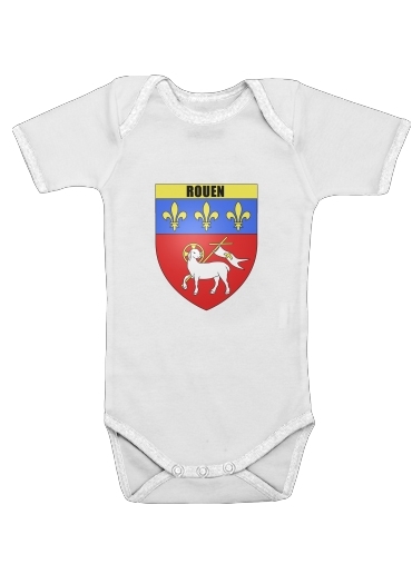  Rouen Normandie voor Baby short sleeve onesies