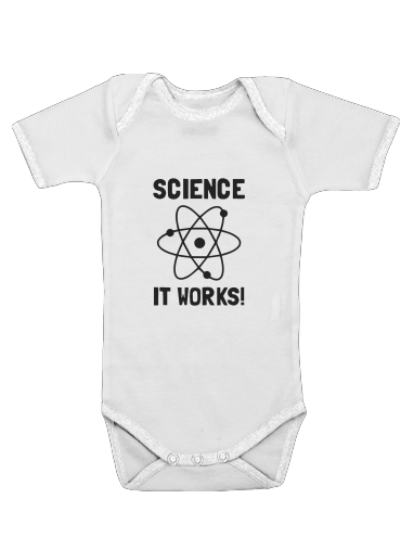  Science it works voor Baby short sleeve onesies