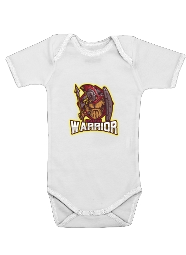  Spartan Greece Warrior voor Baby short sleeve onesies