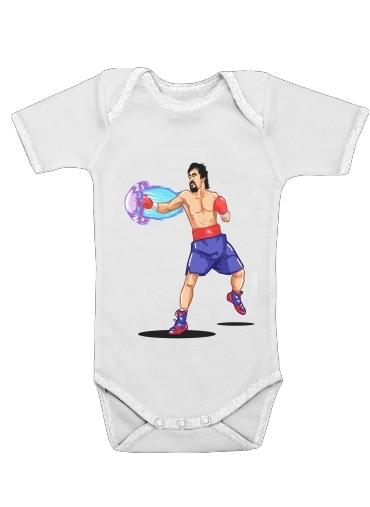 Street Pacman Fighter Pacquiao voor Baby short sleeve onesies