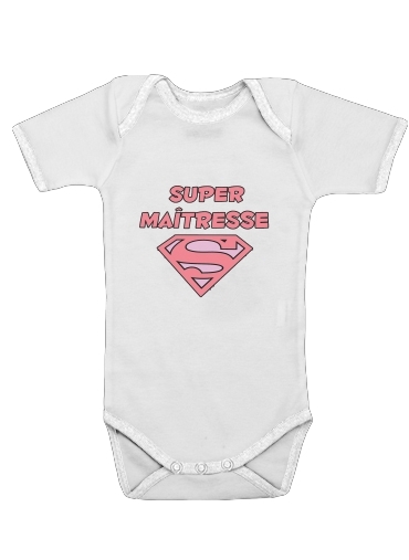  Super maitresse voor Baby short sleeve onesies