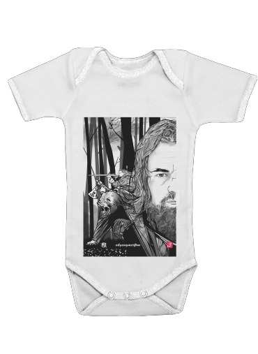  The Bear and the Hunter Revenant voor Baby short sleeve onesies