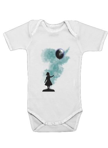  The Girl That Hold The World voor Baby short sleeve onesies