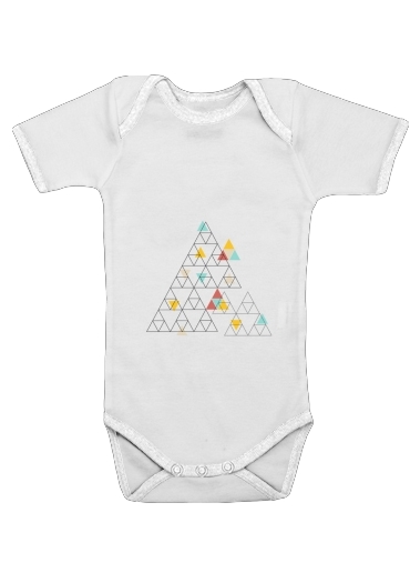  Triangle - Native American voor Baby short sleeve onesies