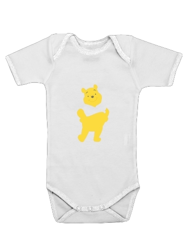  Winnie The pooh Abstract voor Baby short sleeve onesies