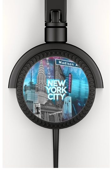  New York City II [blue] voor hoofdtelefoon