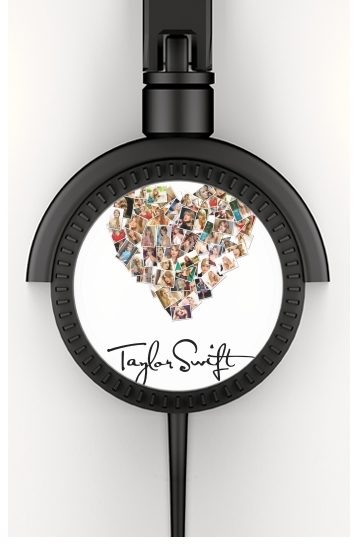  Taylor Swift Love Fan Collage signature voor hoofdtelefoon