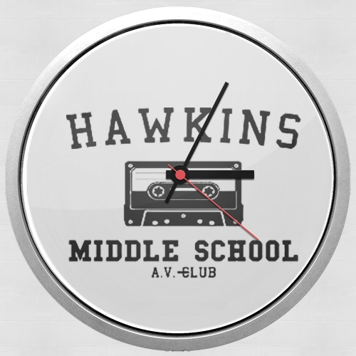  Hawkins Middle School AV Club K7 voor Wandklok