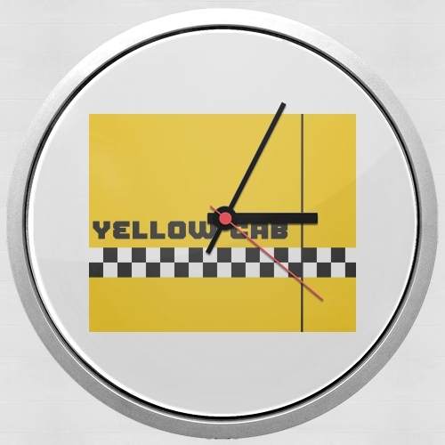  Yellow Cab voor Wandklok