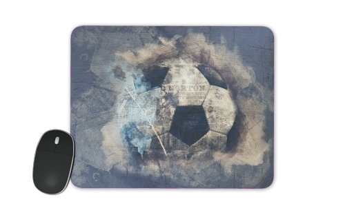  Abstract Blue Grunge Football voor Mousepad