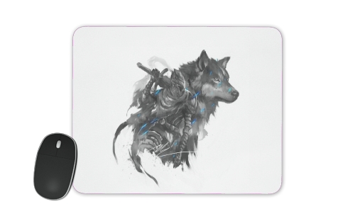  artorias and sif voor Mousepad