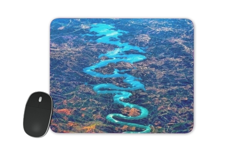  Blue dragon river portugal voor Mousepad
