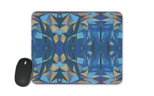  Blue Triangles voor Mousepad