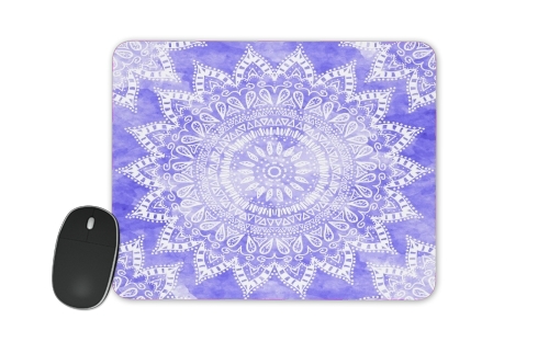  Bohemian Flower Mandala in purple voor Mousepad
