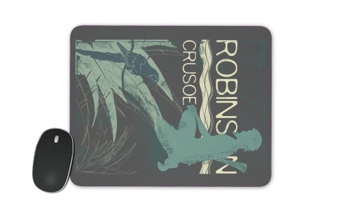  Book Collection: Robinson Crusoe voor Mousepad