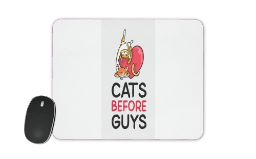  Cats before guy voor Mousepad