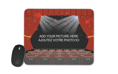  Cinema Theatre With Transparent Frame voor Mousepad