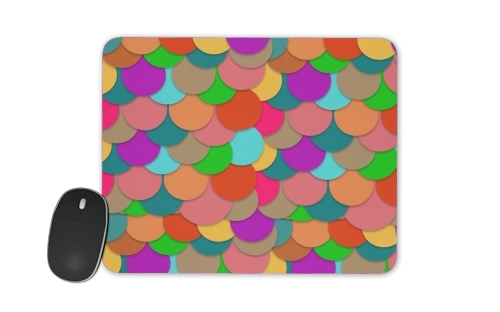  Circles Multicolor voor Mousepad