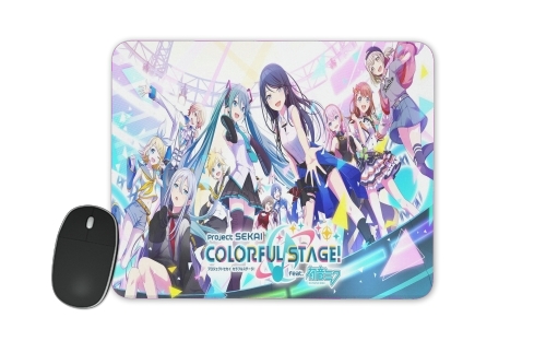  Colorful stage project sekai voor Mousepad
