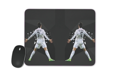  Cristiano Ronaldo Celebration Piouuu GOAL Abstract ART voor Mousepad