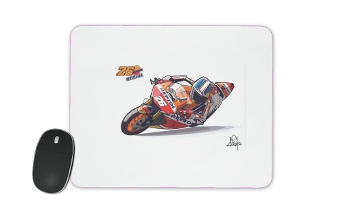  Dani Pedrosa Moto GP Cartoon Art voor Mousepad