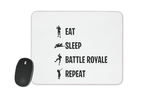  Eat Sleep Battle Royale Repeat voor Mousepad
