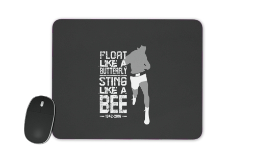  Float like a butterfly Sting like a bee voor Mousepad