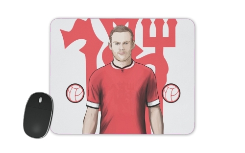  Football Stars: Red Devil Rooney ManU voor Mousepad