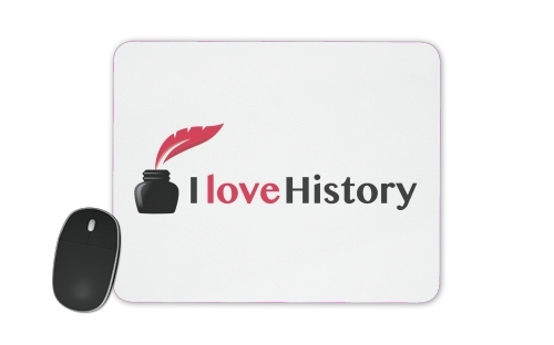  I love History voor Mousepad