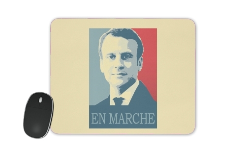  Macron Propaganda En marche la France voor Mousepad