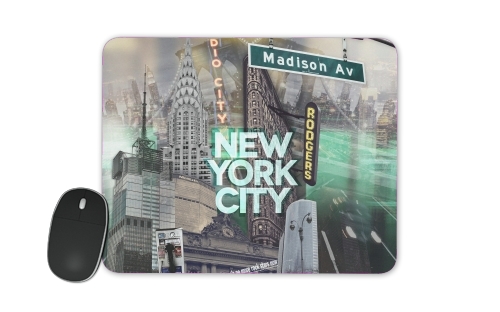  New York City II [green] voor Mousepad