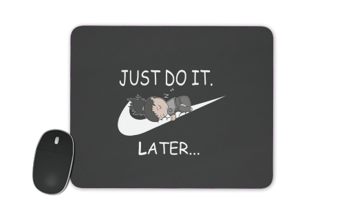  Nike Parody Just do it Later X Shikamaru voor Mousepad